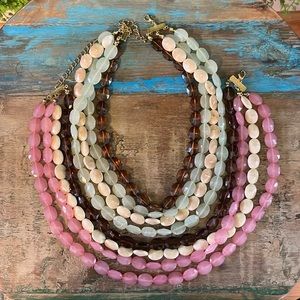 2 Chunky Bead Necklaces